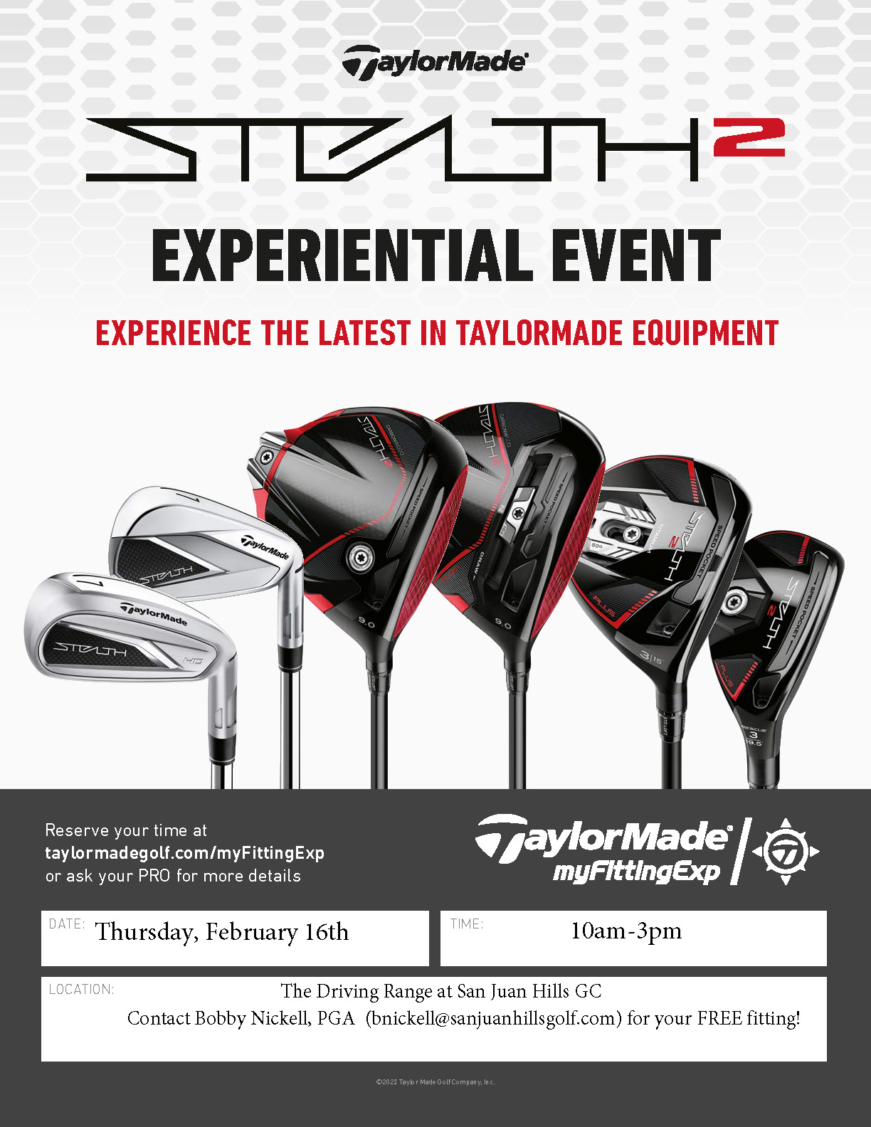 Taylormade Fitting