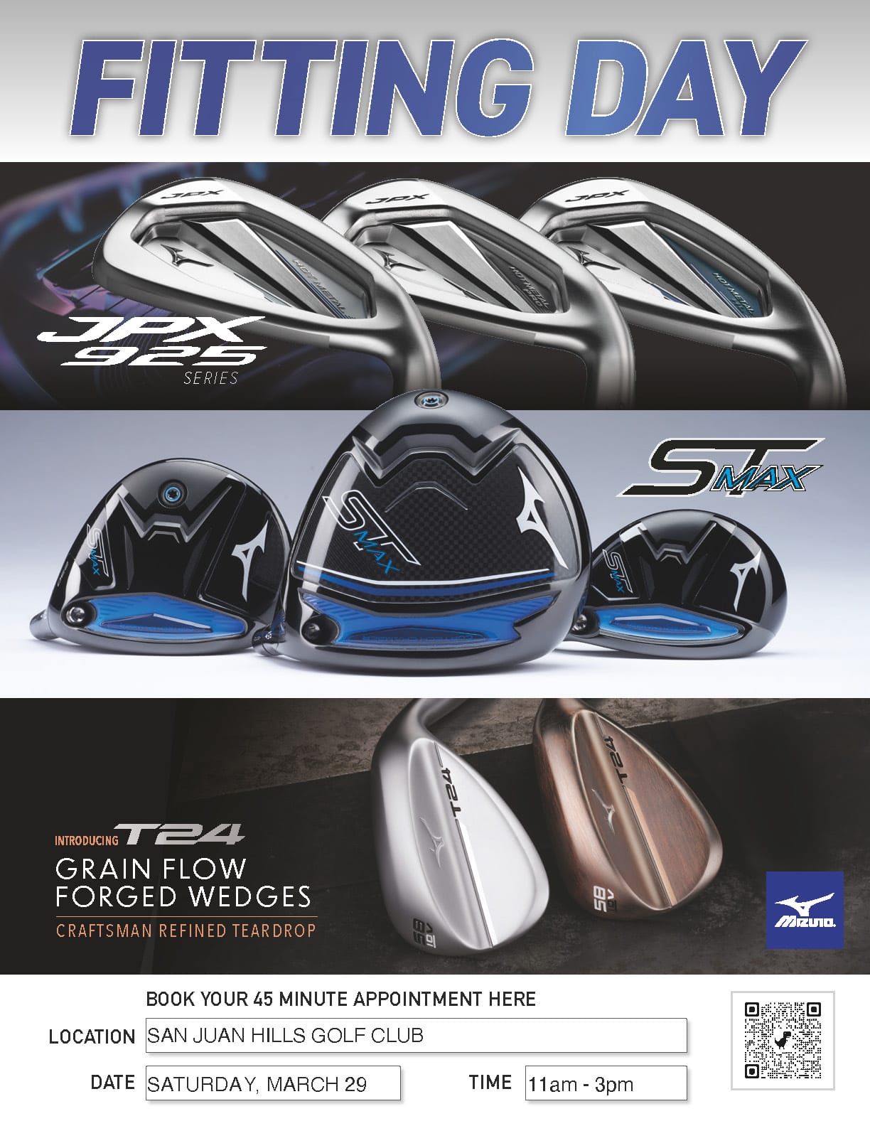 San Juan Hills GC Fitting Day Flyer with QR Code14